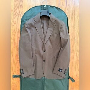 Todd Snyder Italian Cotton Sport Coat- Dark Brown
